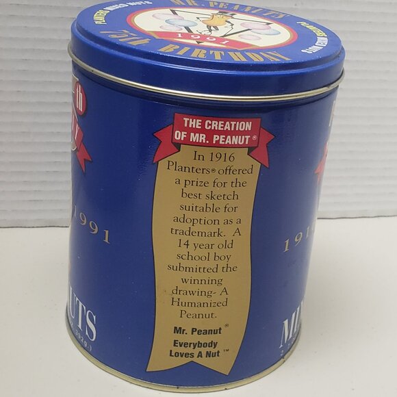 Planters Mr. Peanut 75th Anniversary Collectible Tin - Picture 2 of 6